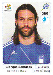 Giorgos Samaras Greece samolepka EURO 2012 #103